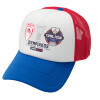 Καπέλο Ενηλίκων Soft Trucker με Δίχτυ Red/Blue/White (POLYESTER, ΕΝΗΛΙΚΩΝ, UNISEX, ONE SIZE)