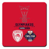 Τετράγωνο μαγνητάκι ξύλινο 9x9cm