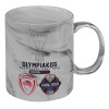 Κούπα κεραμική, marble style (μάρμαρο), 330ml