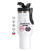 Mega Travel Mug / Travel Mug, double walled (thermal) 1.2L