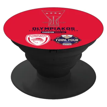 OLY B.C. Champion Final Four, Phone Holders Stand  Μαύρο Βάση Στήριξης Κινητού στο Χέρι