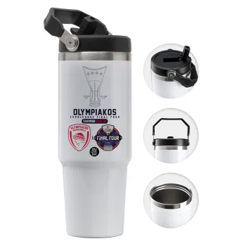 OLY B.C. Champion Final Four, Θερμός Ανοξείδωτο 30oz με χερούλι