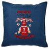 Sofa cushion Blue 50x50cm includes filling