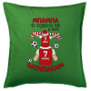 Sofa cushion Green 50x50cm includes filling