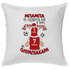 Sofa cushion White 50x50cm includes filling