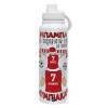 1L Stainless Steel Thermal Bottle with Phone Holder & Double Wall Insulation