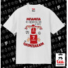 ΛΕΥΚΟ Κλασικό T-Shirt, διπλής ραφής, χωρίς πλευρικές ραφές από 100% βαμβάκι. Vegan & OEKO-TEX πιστοποιημένο.