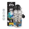 Metallic water jug, Silver, aluminum 500ml