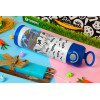 Easter candle, Childrens hot water bottle, stainless steel, with safety straw, BLUE (500ml)