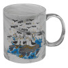 Mug ceramic marble style, 330ml