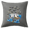 Sofa cushion Grey 50x50cm includes filling