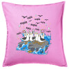 Sofa cushion Pink 50x50cm includes filling