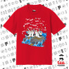 ΚΟΚΚΙΝΟ Κλασικό T-Shirt, διπλής ραφής, χωρίς πλευρικές ραφές από 100% βαμβάκι. Vegan & OEKO-TEX πιστοποιημένο.