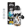 Metal water bottle, White, aluminum 500ml
