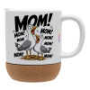 Ceramic coffee mug Cork (MAT), 330ml