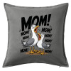 Sofa cushion Grey 50x50cm includes filling