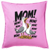 Sofa cushion Pink 50x50cm includes filling