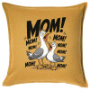 Sofa cushion YELLOW 50x50cm includes filling