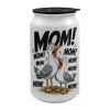 Κούπα ταξιδιού μεταλλική με καπάκι (tin-can) 500ml