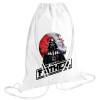 Backpack pouch GYMBAG white (28x40cm)