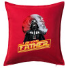 Sofa cushion RED 50x50cm includes filling
