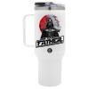 Mega Stainless steel Tumbler with lid, double wall 1,2L