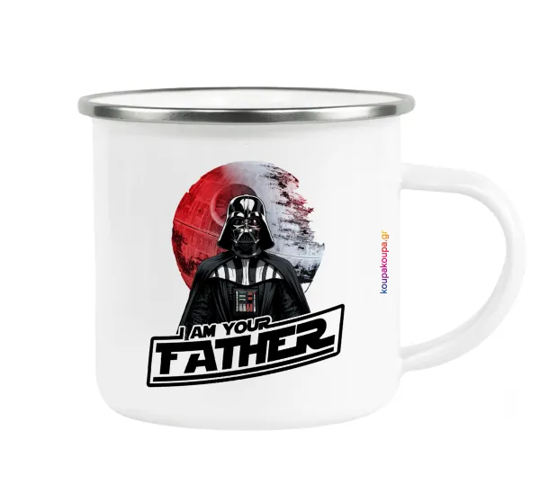 Star Wars — Κούπα Μεταλλική εμαγιέ λευκη 360ml