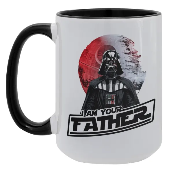 Star Wars — Mega mug 15oz, black ceramic, 450ml