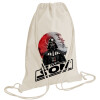 Backpack bag GYMBAG natural (28x40cm)