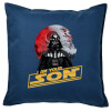 Sofa cushion Blue 50x50cm includes filling
