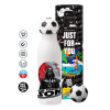 Soccer Metal mug thermos, double wall, 550ml