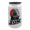 Κούπα ταξιδιού μεταλλική με καπάκι (tin-can) 500ml