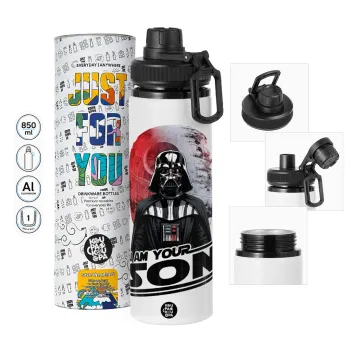 Star Wars, I Am Your Son, Metal water bottle with safety cap, aluminum 850ml