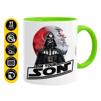 Star Wars, I Am Your Son, Mug colored light green, ceramic, 330ml