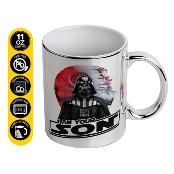 Star Wars, I Am Your Son, Mug ceramic, silver mirror, 330ml