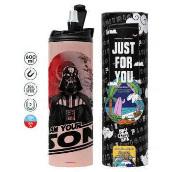 Star Wars, I Am Your Son, Tumbler stainless steel PINK 600ml