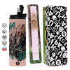 Πασχαλινή Λαμπάδα με  ΡΟΖ Travel Tumbler θερμό (600ml, BPA free) & κερί αρωματικό πλακέ (30cm) (ΡΟΖ)
