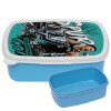 ΜΠΛΕ παιδικό δοχείο φαγητού (lunchbox) πλαστικό (BPA-FREE) Lunch Βox M18 x Π13 x Υ6cm