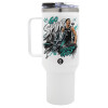 Mega Tumbler με καπάκι, διπλού τοιχώματος (θερμό) 1,2L