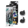 Travel Tumbler θερμό με διπλό καπάκι, μεταλλικό καλαμάκι και βούρτσα καθαρισμού (Ανωξείδωτο 304 Food grade, BPA free, 600ml)