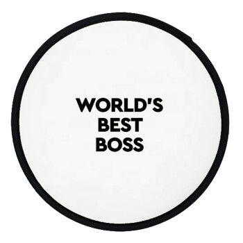 World's best boss, Βεντάλια υφασμάτινη αναδιπλούμενη με θήκη (20cm)