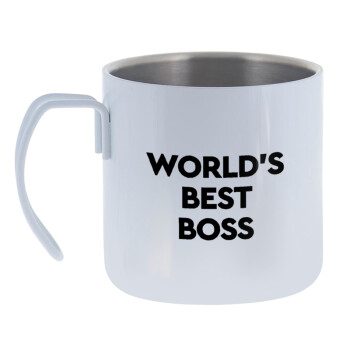 World's best boss, Mug Stainless steel double wall 400ml