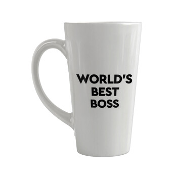World's best boss, Κούπα Latte Μεγάλη, κεραμική, 450ml