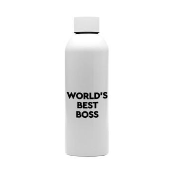 World's best boss, Μεταλλικό παγούρι νερού, 304 Stainless Steel 800ml