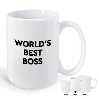 World's best boss, Κούπα Mega, κεραμική, 450ml