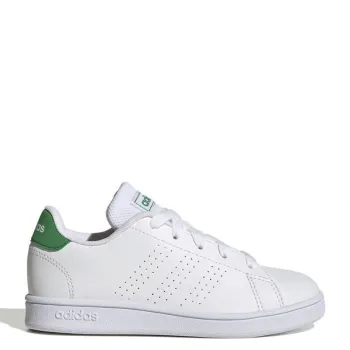 Adidas ADVANTAGE K Παιδικά Sneakers Cloud White / Green / Core Black