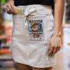 Ποδιά Μέσης με διπλή τσέπη Barista/Bartender, Beige