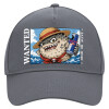 Ultimate Adult Hat Grey, (100% COTTON DRILL, ADULT, UNISEX, ONE SIZE)