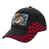 Adult Cap RACING Ultimate Black/Red, (100% COTTON DRILL, ADULT, UNISEX, ONE SIZE)