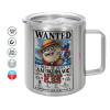 Double-walled stainless steel mug 300ml with temperature-retaining lid